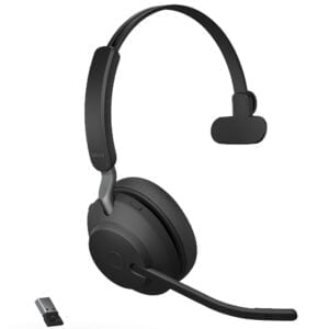 Jabra Evolve2 65, Link380a MS Mono Siyah